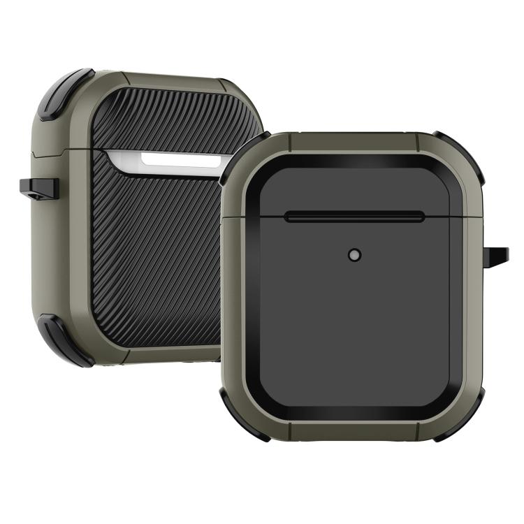 Wireless Earphones Shockproof Thunder Mecha TPU Protective Case, For AirPods 1/2, For AirPods Pro