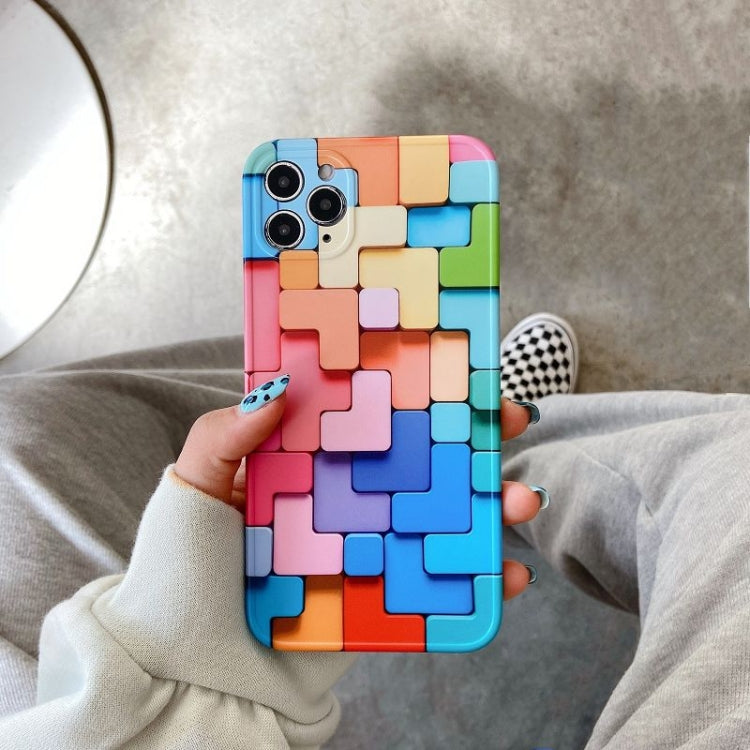 Painted Pattern TPU Protective Case, For iPhone 11, For iPhone 11 Pro, For iPhone 11 Pro Max, For iPhone 12 mini, For iPhone 12, For iPhone 12 Pro, For iPhone 12 Pro Max