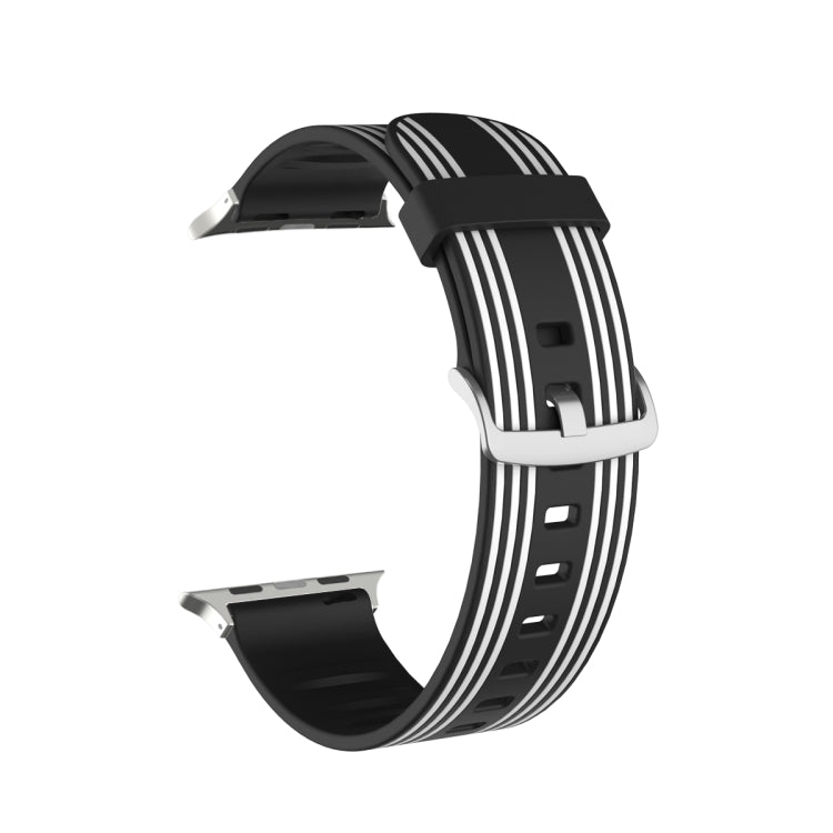 Silicone Replaceable Watch Strap, For Apple Watch Ultra 49mm / Series 8&7 45mm / SE 2&6&SE&5&4 44mm / 3&2&1 42mm