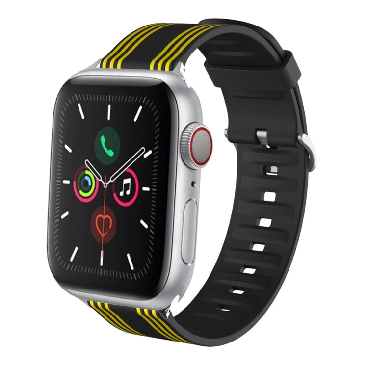 Silicone Replaceable Watch Strap, For Apple Watch Series 8&7 41mm / SE 2&6&SE&5&4 40mm / 3&2&1 38mm, For Apple Watch Series 7 45mm / 6 & SE & 5 & 4 44mm / 3 & 2 & 1 42mm, For Apple Watch Series 7 41mm / 6 & SE & 5 & 4 40mm / 3 & 2 & 1 38mm