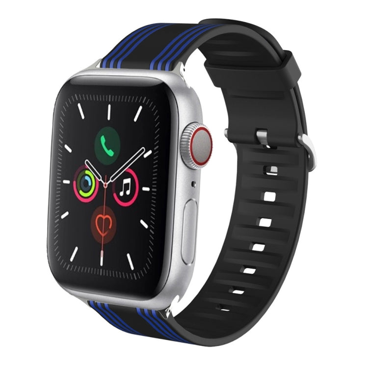 Silicone Replaceable Watch Strap, For Apple Watch Series 8&7 41mm / SE 2&6&SE&5&4 40mm / 3&2&1 38mm, For Apple Watch Series 7 45mm / 6 & SE & 5 & 4 44mm / 3 & 2 & 1 42mm, For Apple Watch Series 7 41mm / 6 & SE & 5 & 4 40mm / 3 & 2 & 1 38mm