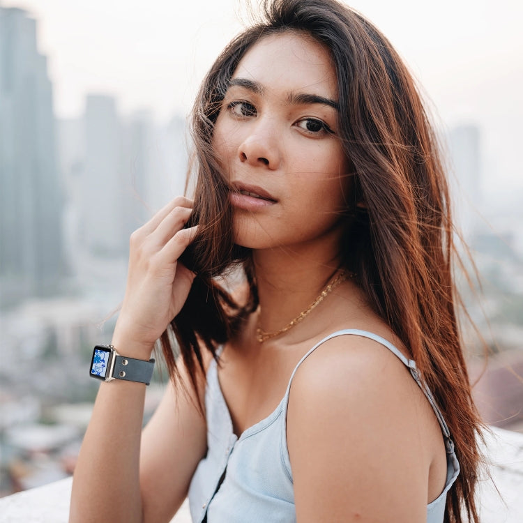 Leather Knife Strap, For Apple Watch Ultra 49mm / Series 8&7 45mm / SE 2&6&SE&5&4 44mm / 3&2&1 42mm, For Apple Watch Series 8&7 41mm / SE 2&6&SE&5&4 40mm / 3&2&1 38mm