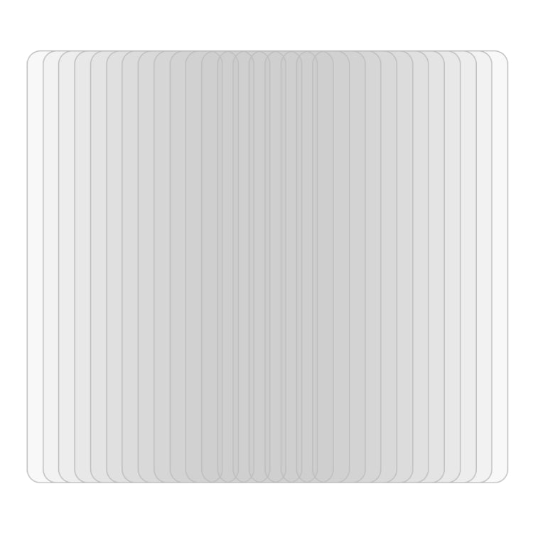 Lot de 50 films en verre trempé 9H 2,5D (0,26 mm) pour Samsung Galaxy M62 (50 pièces) et Samsung Galaxy F62 (50 pièces)