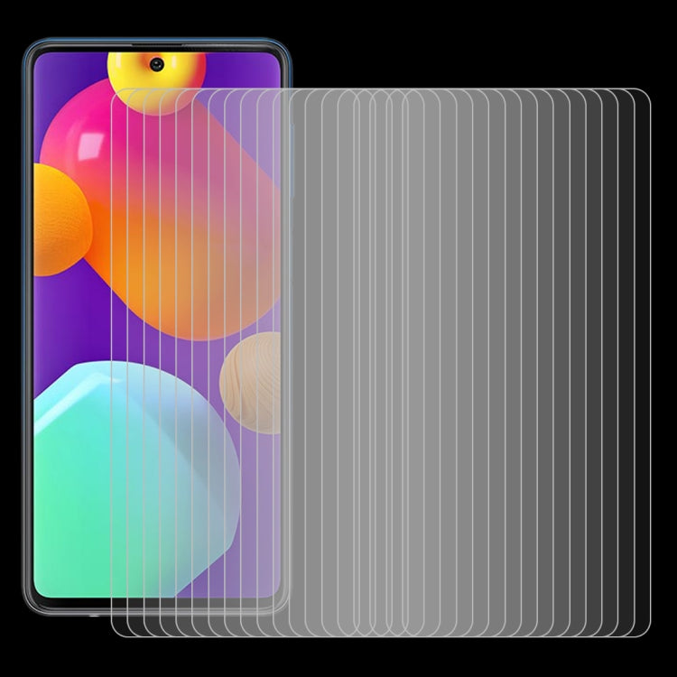 50 PCS 0.26mm 9H 2.5D Tempered Glass Film, For Samsung Galaxy M62 (50 PCS), For Samsung Galaxy F62 (50 PCS)