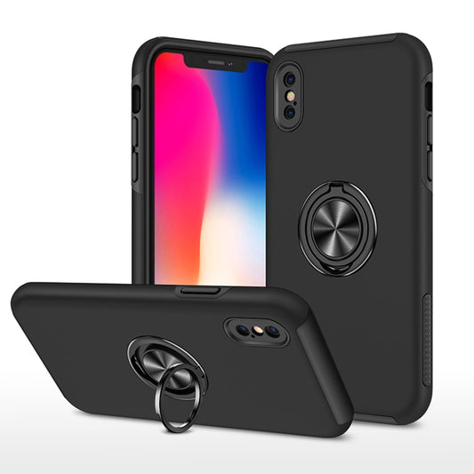 iPhone 11 shockproof case with magnetic ring holder front view