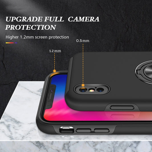 Shockproof iPhone 11 case magnetic holder close-up view
