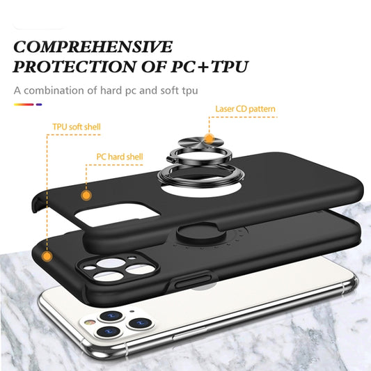 Detailed view of invisible ring holder mechanism on shockproof iPhone case