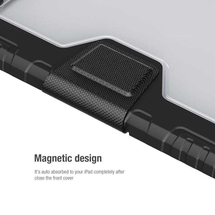 NILLKIN Armoured Flip Cover Leather Case With Stand & Pen Slot & Sleep Function