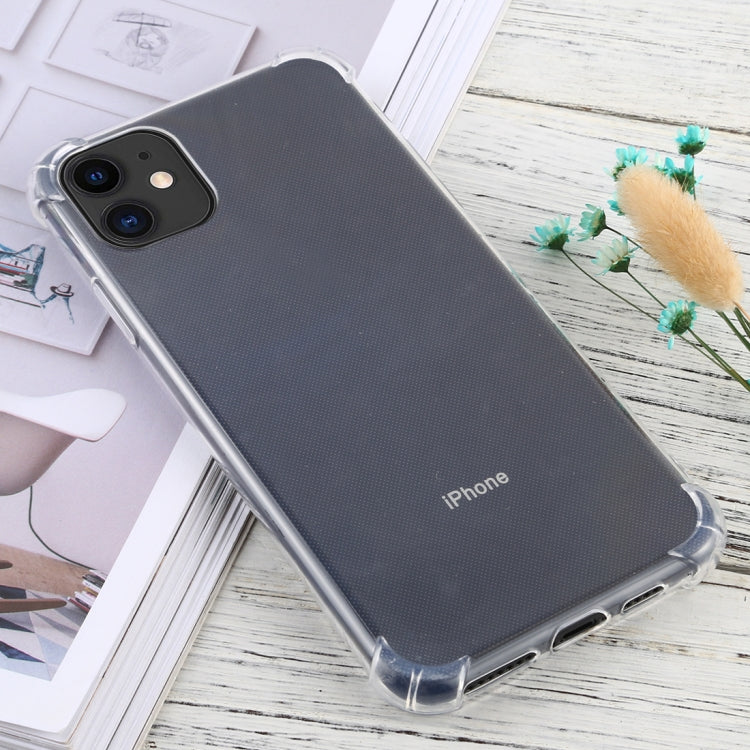 Four-Corner Anti-Drop Ultra-Thin TPU Case, For iPhone 11 Pro, For iPhone 11