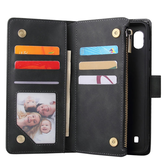 Photo frame window feature on retro Samsung Galaxy multifunctional phone case