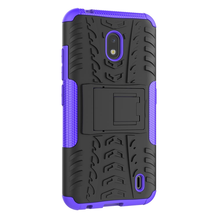 Tire Texture TPU + PC Shockproof Case with Holder, For Nokia 2.2, For Galaxy Note 10 Plus, For Xiaomi Mi CC9e