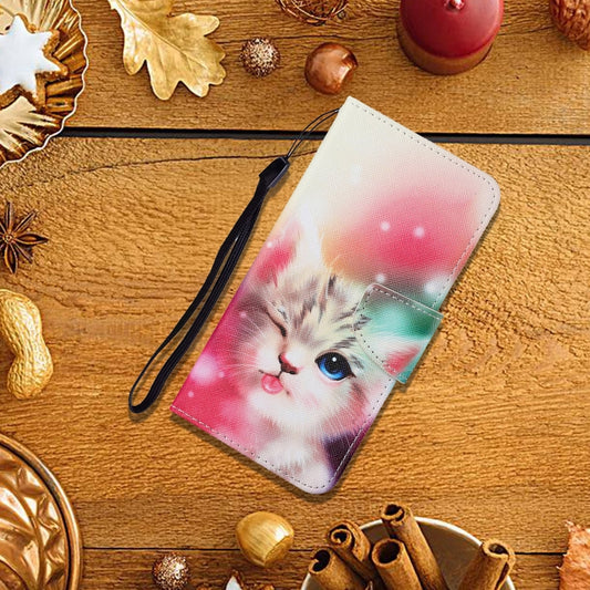 Painted pattern iPhone X flip case, corner protection and edge detail view