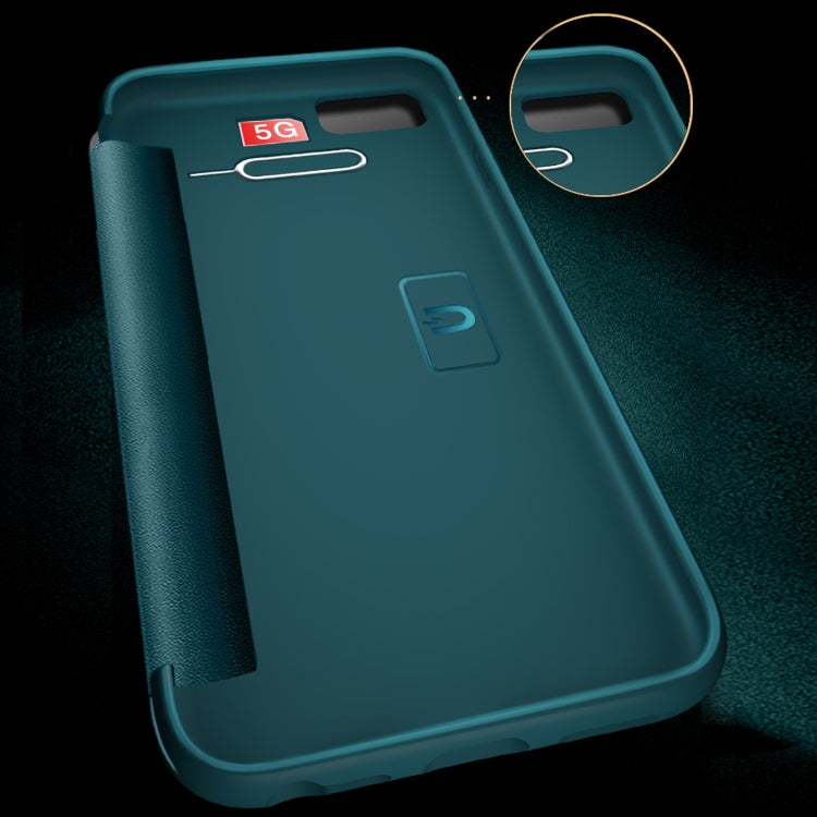 Magnetic Side Window View Shockproof Horizontal Flip Leather Case, For iPhone SE 2022 / SE 2020 / 8 / 7, For iPhone 11, For iPhone 11 Pro, For iPhone 11 Pro Max, For iPhone 12 mini, For iPhone 12 / 12 Pro, For iPhone 12 Pro Max
