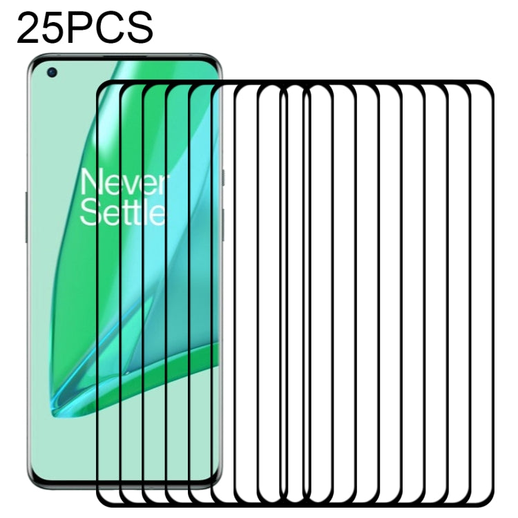Full Glue 25 PCS 9H HD 3D Curved Edge Tempered Glass Film