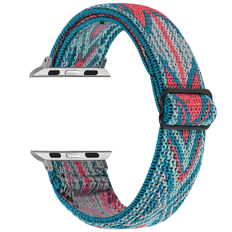 Elastic Watch Strap, For Apple Watch Series 7 45mm / 6 & SE & 5 & 4 44mm / 3 & 2 & 1 42mm, For Apple Watch Series 7 41mm / 6 & SE & 5 & 4 40mm / 3 & 2 & 1 38mm