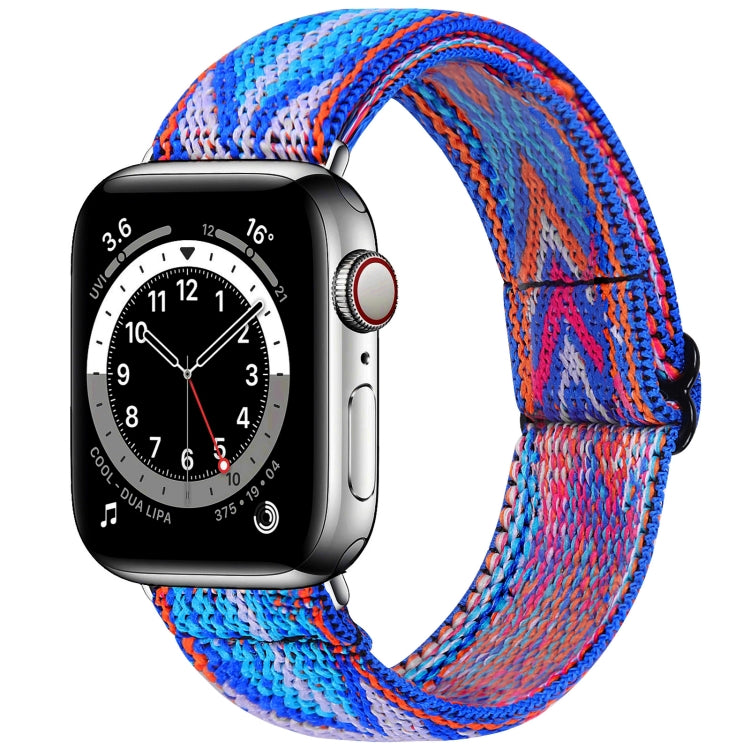 Elastic Watch Strap, For Apple Watch Apple Watch Series 7 45mm / 6 & SE & 5 & 4 44mm / 3 & 2 & 1 42mm, For Apple Watch Ultra 49mm / Series 8&7 45mm / SE 2&6&SE&5&4 44mm / 3&2&1 42mm