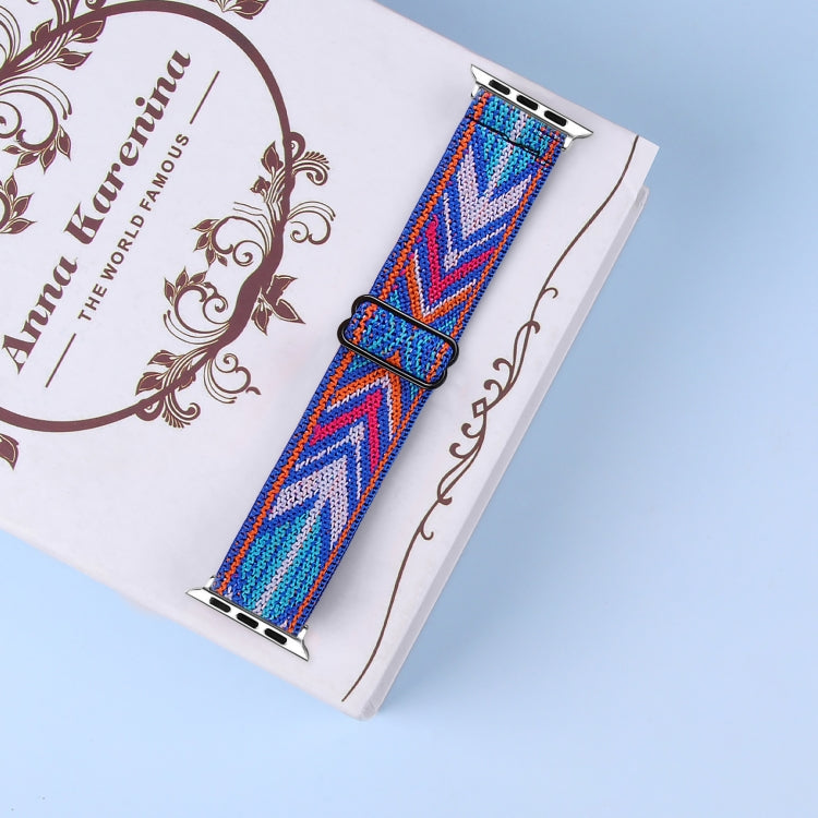 Elastic Watch Strap, For Apple Watch Apple Watch Series 7 45mm / 6 & SE & 5 & 4 44mm / 3 & 2 & 1 42mm, For Apple Watch Ultra 49mm / Series 8&7 45mm / SE 2&6&SE&5&4 44mm / 3&2&1 42mm