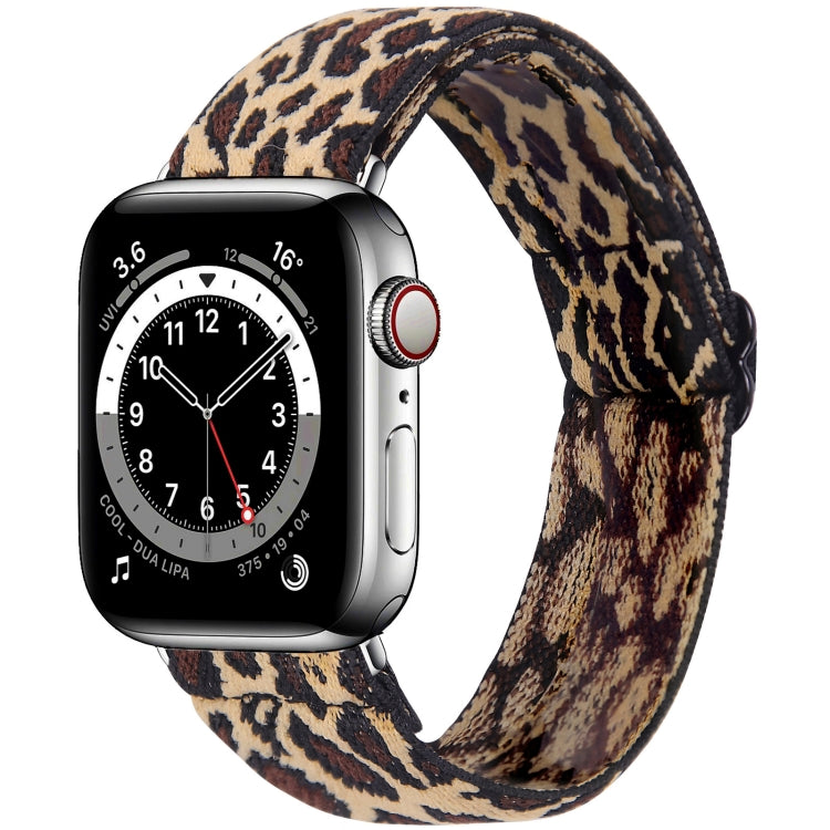 Elastic Watch Strap, For Apple Watch Series 7 45mm / 6 & SE & 5 & 4 44mm / 3 & 2 & 1 42mm, For Apple Watch Series 7 41mm / 6 & SE & 5 & 4 40mm / 3 & 2 & 1 38mm