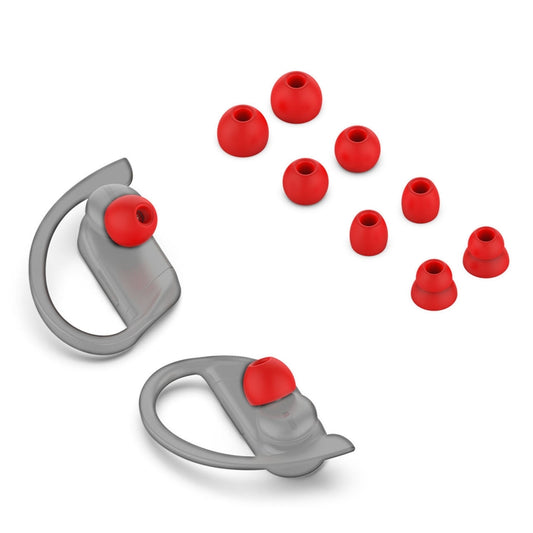 Four pairs soft silicone ear tips anti-dust caps FreeLace Pro earbud accessories included