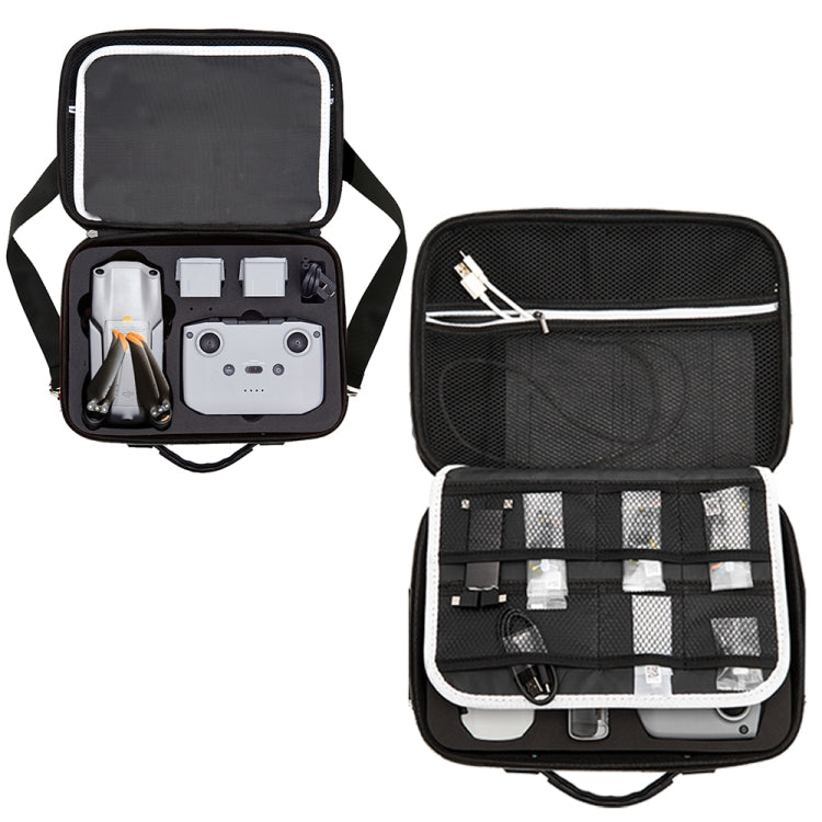 Portable Single Shoulder Storage Travel Carrying Cover Case Box with Baffle Separator for DJI Air 2S, For DJI Air 2S with Baffle Separator