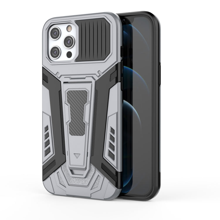 War Chariot Series Armor All-inclusive Shockproof PC + TPU Protective Case with Invisible Holder, For iPhone 11 Pro Max, For iPhone 12 / 12 Pro, For iPhone 12 Pro Max, For iPhone 12 mini
