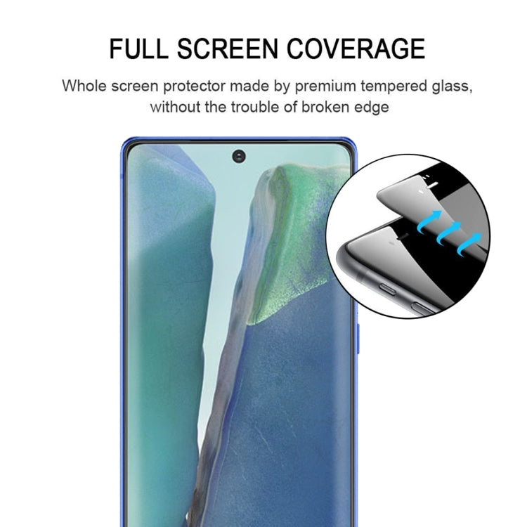 Lot de 25 films de protection en verre trempé 3D à bords incurvés pour Samsung Galaxy Note 20 Ultra (25 pièces)