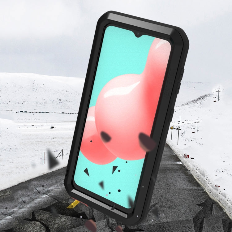 LOVE MEI Metal Shockproof Waterproof Dustproof Protective Case with Glass, For Samsung Galaxy A32 5G, For Samsung Galaxy A52 5G / 4G, For Samsung Galaxy S21 5G, For Samsung Galaxy A42