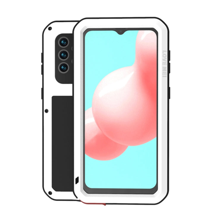 LOVE MEI Metal Shockproof Waterproof Dustproof Protective Case with Glass, For Samsung Galaxy A32 5G, For Samsung Galaxy A42, For Samsung Galaxy A52 5G / 4G, For Samsung Galaxy S21 5G