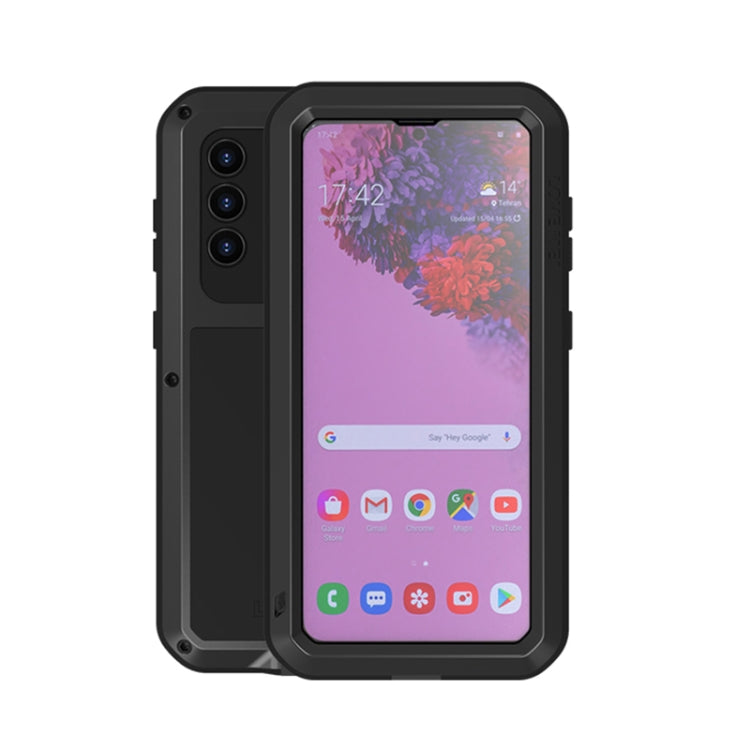 LOVE MEI Metal Shockproof Waterproof Dustproof Protective Case with Glass, For Samsung Galaxy A32 5G, For Samsung Galaxy A42, For Samsung Galaxy A52 5G / 4G, For Samsung Galaxy S21 5G