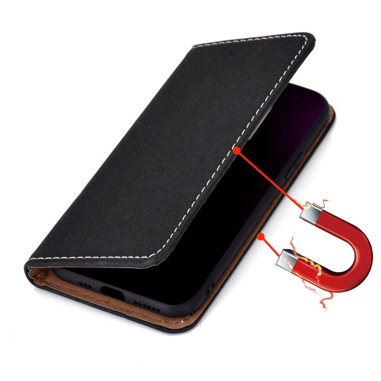Solid Color Magnetic Horizontal Flip Leather Case with Card Slot & Holder, For Galaxy Note 10