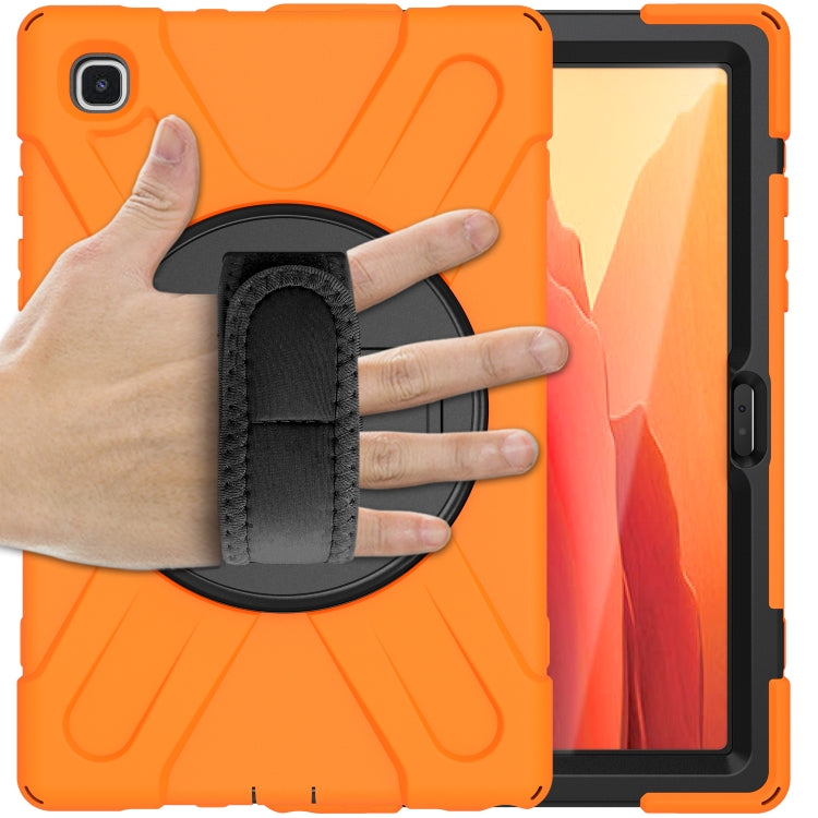 Shockproof Colorful Silicone + PC Protective Case with Holder & Shoulder Strap & Hand Strap & Screen Protector