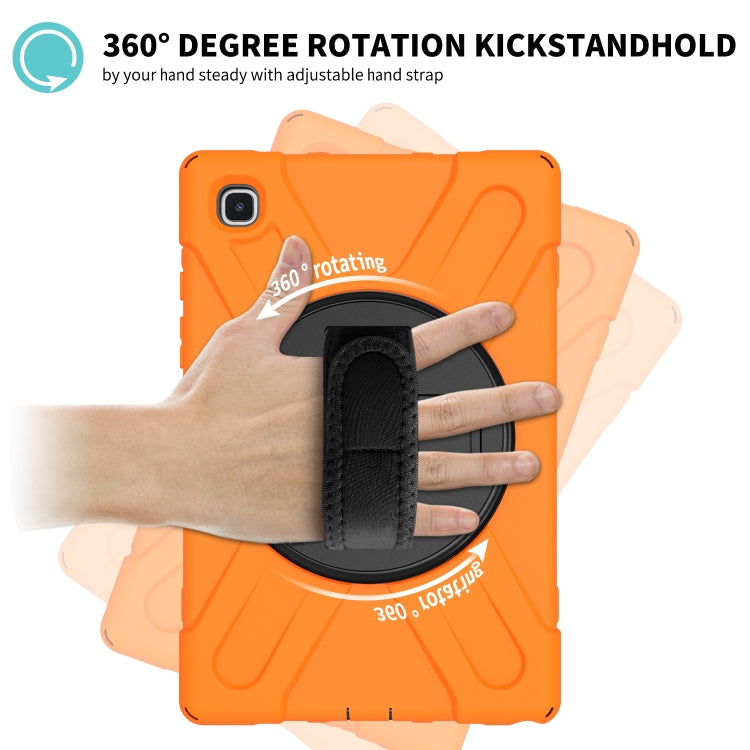 Shockproof Colorful Silicone + PC Protective Case with Holder & Shoulder Strap & Hand Strap & Screen Protector