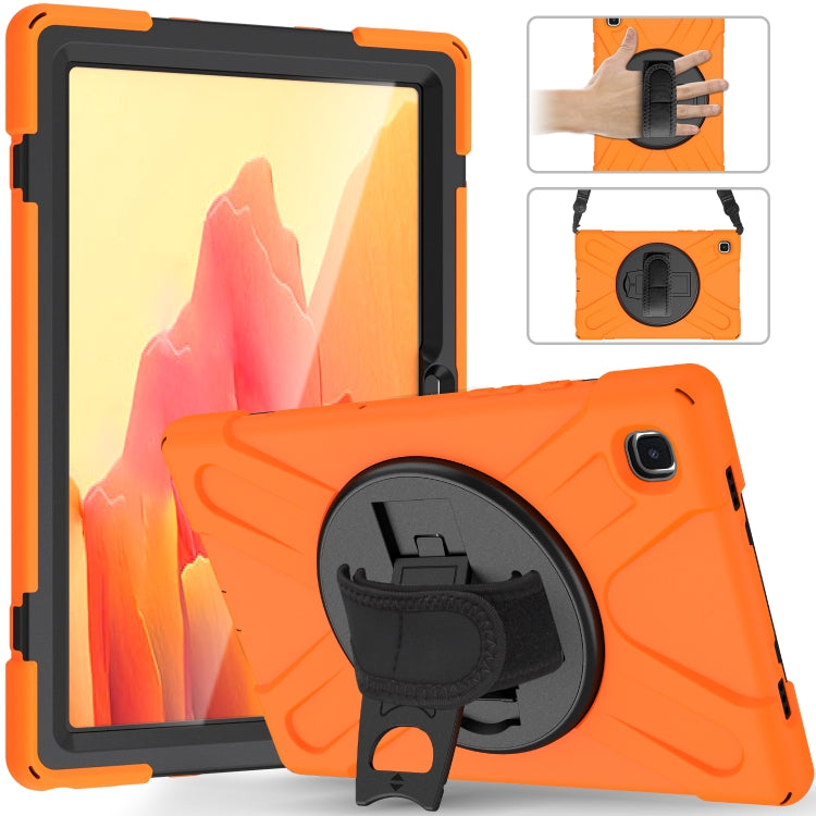 Shockproof Colorful Silicone + PC Protective Case with Holder & Shoulder Strap & Hand Strap & Screen Protector
