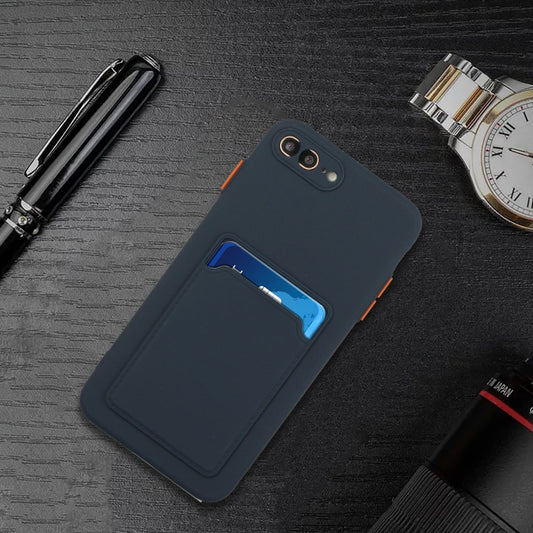Shockproof TPU iPhone 7 Plus case displaying card slot functionality