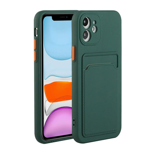 Slim card slot iPhone 11 Pro case in modern matte finish