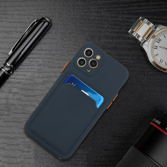 Durable TPU phone case iPhone 12 mini with card slot compartment