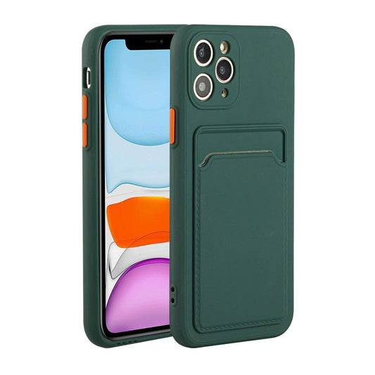 iPhone 12 mini shock-resistant case side card storage detail view
