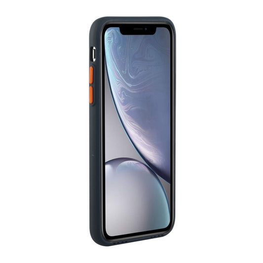 Slim shockproof iPhone XS Max case featuring card storage design
