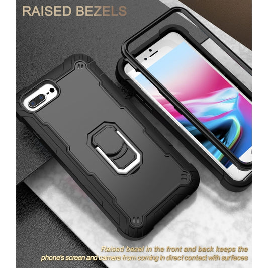iPhone 11 Plus protective case back view, durable PC and rubber construction