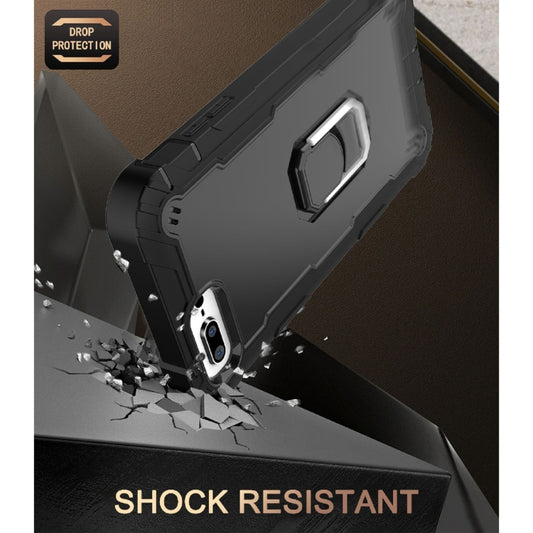 iPhone 11 Plus case side profile showing 3-layer shockproof defense system