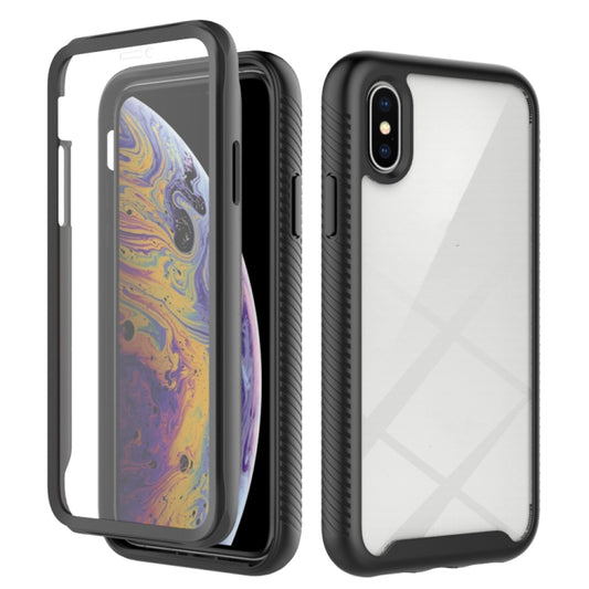 Starry Sky iPhone 11 shockproof case with PC TPU hybrid protection and screen film