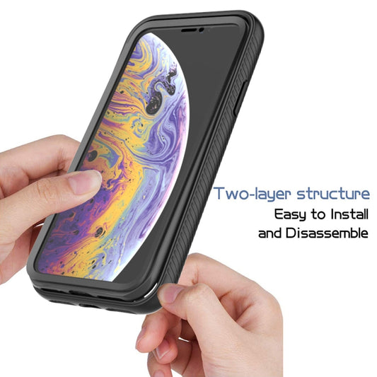 Starry Sky iPhone 11 protective case rear view with cosmic pattern detail