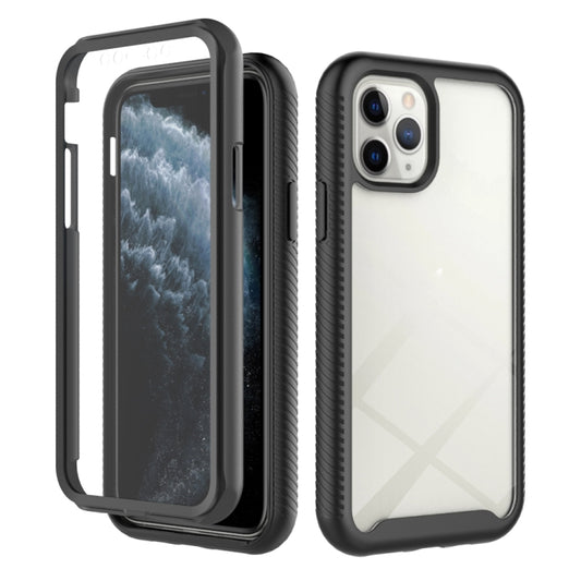 Starry Sky shockproof iPhone 12 Pro case with PC TPU hybrid protection and PET film screen guard