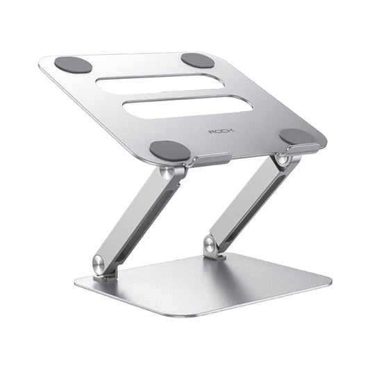 ROCK aluminum alloy liftable laptop cooling bracket for MacBook with adjustable height design