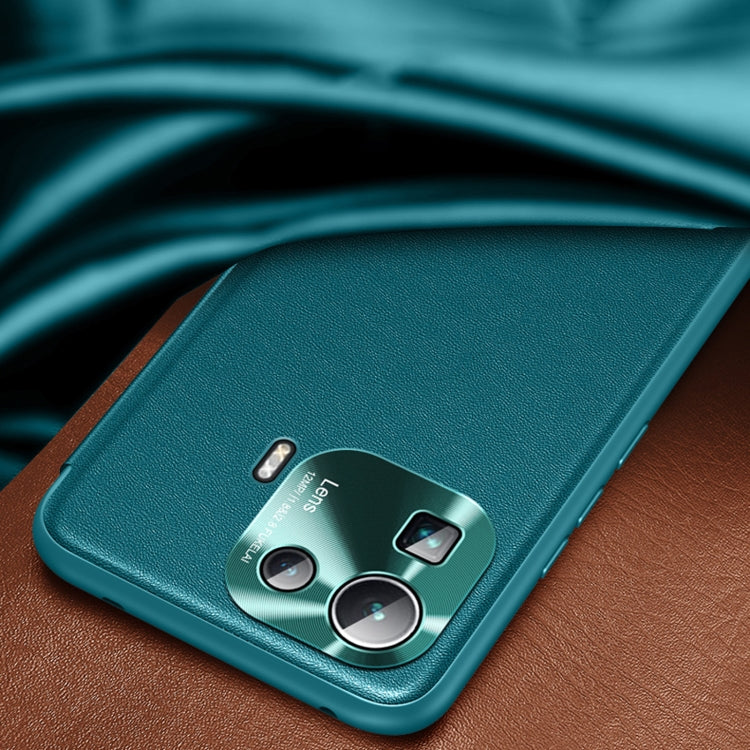 Magnetic Side Window View Shockproof Horizontal Flip Leather Case, For Xiaomi Mi 11 Pro