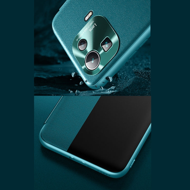 Magnetic Side Window View Shockproof Horizontal Flip Leather Case, For Xiaomi Mi 11 Pro