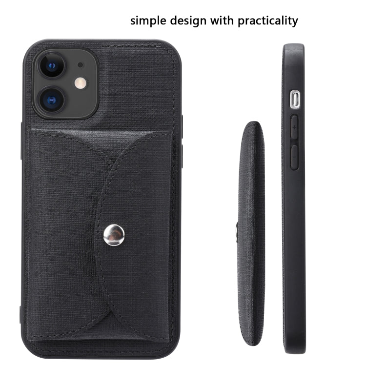 ViLi T Series TPU + PU Woven Fabric Magnetic Protective Case with Wallet, For iPhone 12 Pro