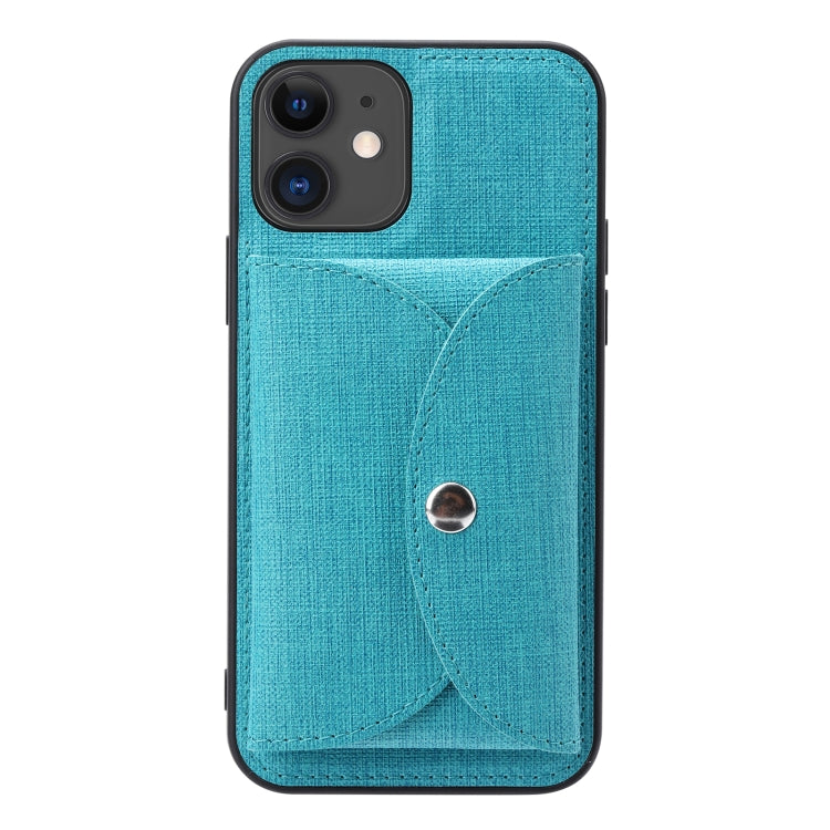ViLi T Series TPU + PU Woven Fabric Magnetic Protective Case with Wallet, For iPhone 12 Pro