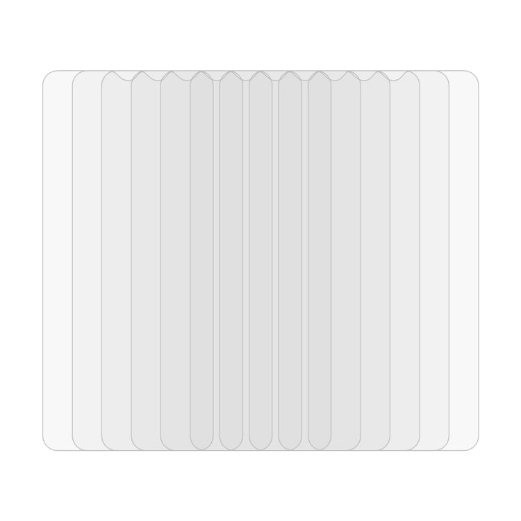 50 PCS 0.26mm 9H 2.5D Tempered Glass Film