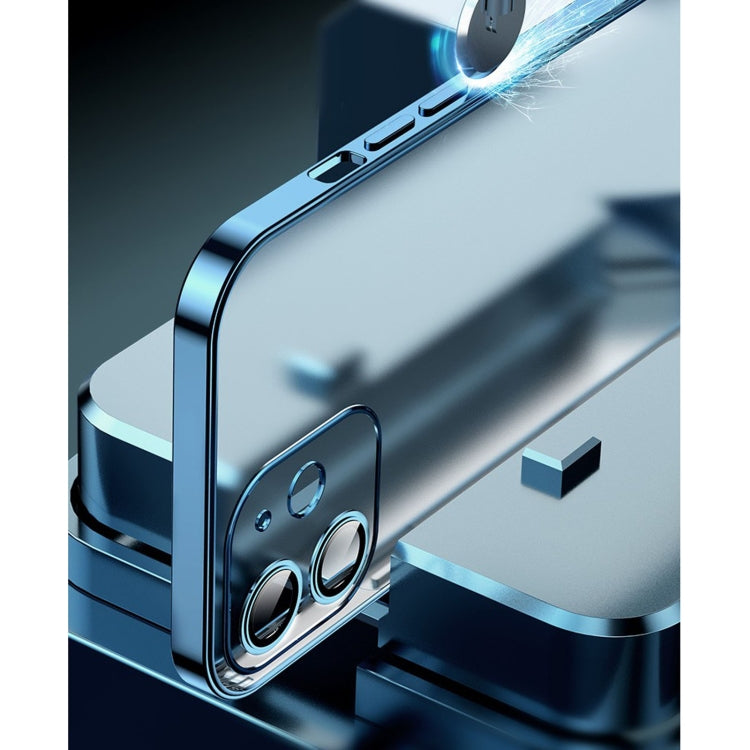 Anti-fingerprint Frosted Electroplating Protective Case with Camera Film, For iPhone 11, For iPhone 11 Pro, For iPhone 11 Pro Max, For iPhone 12 mini, For iPhone 12, For iPhone 12 Pro, For iPhone 12 Pro Max
